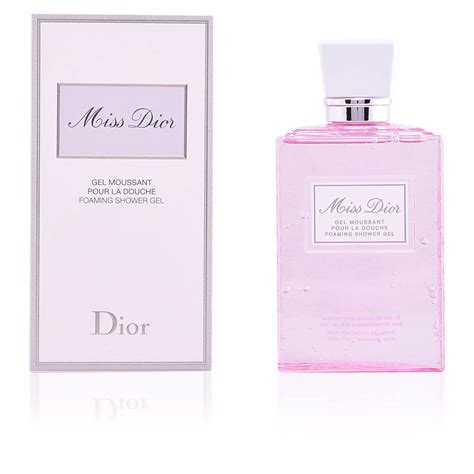 miss dior foaming shower gel